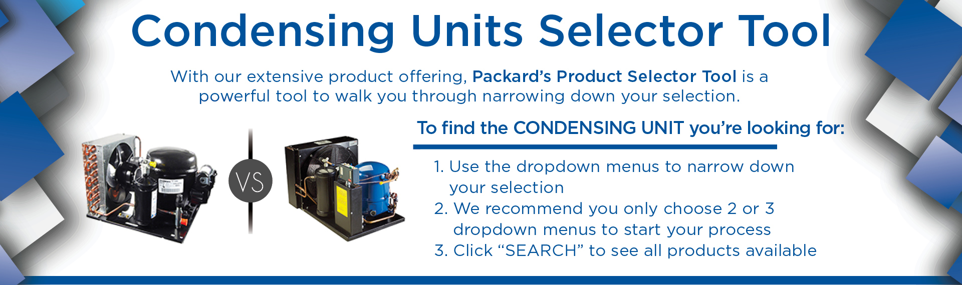 Product Selector Tool - Condensing Units